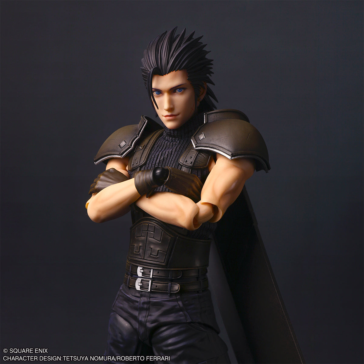 Final Fantasy VII Rebirth Play Arts Shin Action Figure - Zack Fair Soldier 1st Class