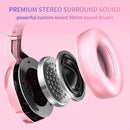 Onikuma K5 Gaming Headset With Mic And Noise Cancelling (Pink)