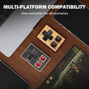 IINE Gamebrick Mini Retro Controller (Classic Grey, Retro Red)