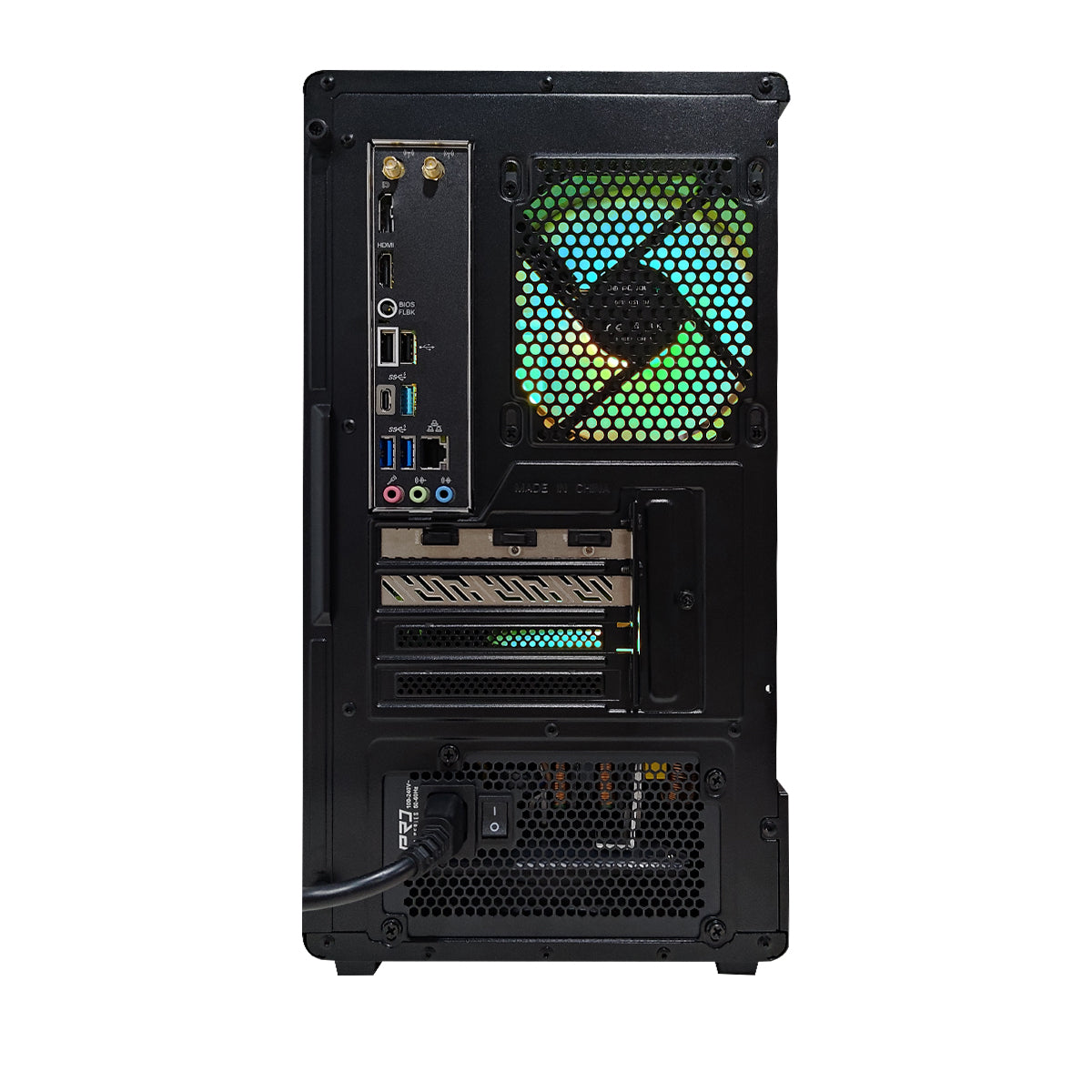 Aurora CC350 Black Desktop Gaming PC | AMD Ryzen 7 8700F | 16GB (2x8GB) RAM | 1TB SSD | RX 9060 XT | Windows 11 Pro