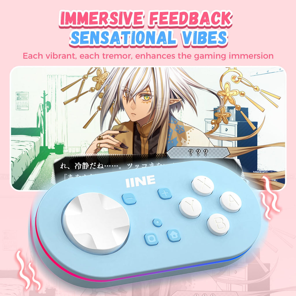 Controller Brand Innee IINE Pocket Game Controller (Pink, Blue)
