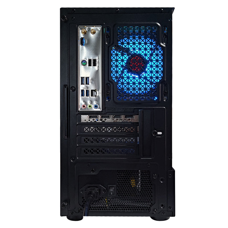 Alpha Reyna Black Desktop Gaming PC | AMD Ryzen 5 5500 | 16 GB RAM | 500 GB SSD | RTX 4060 