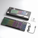 Onikuma G32 Matte Black Wired Gaming Keyboard
