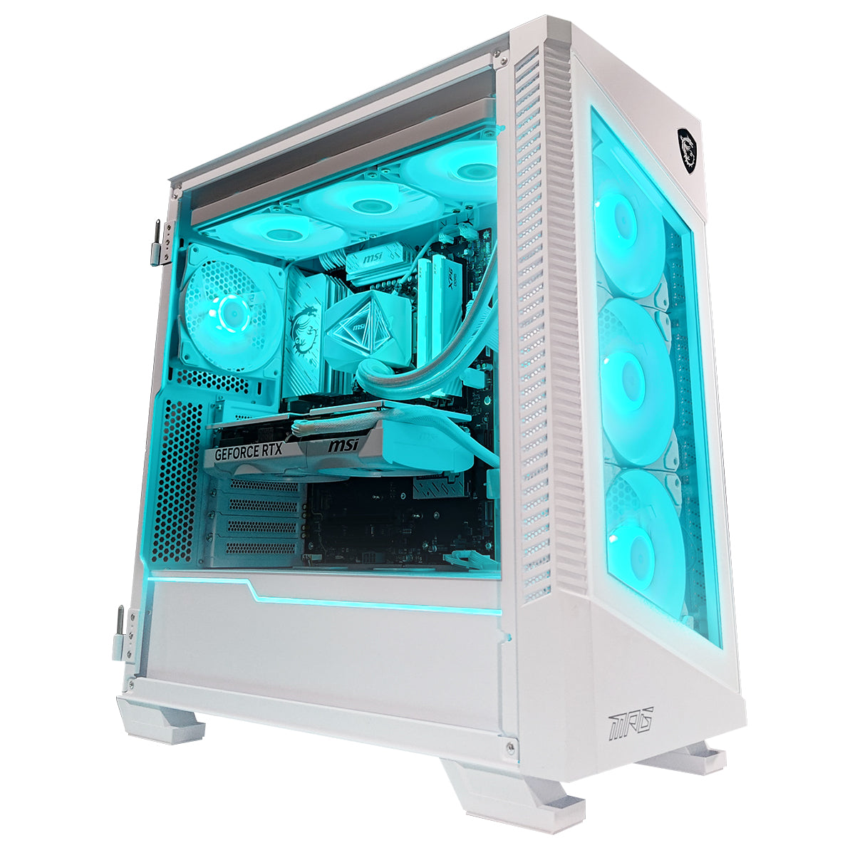 Optima Velox White Desktop Gaming PC | DataBlitz