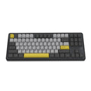 Ajazz AK870 RGB Tri-Mode 87-Keys TKL Gasket-mounted Hot Swappable Mechanical Keyboard (Black/Grey/Yellow) (Flying Fish Switch)