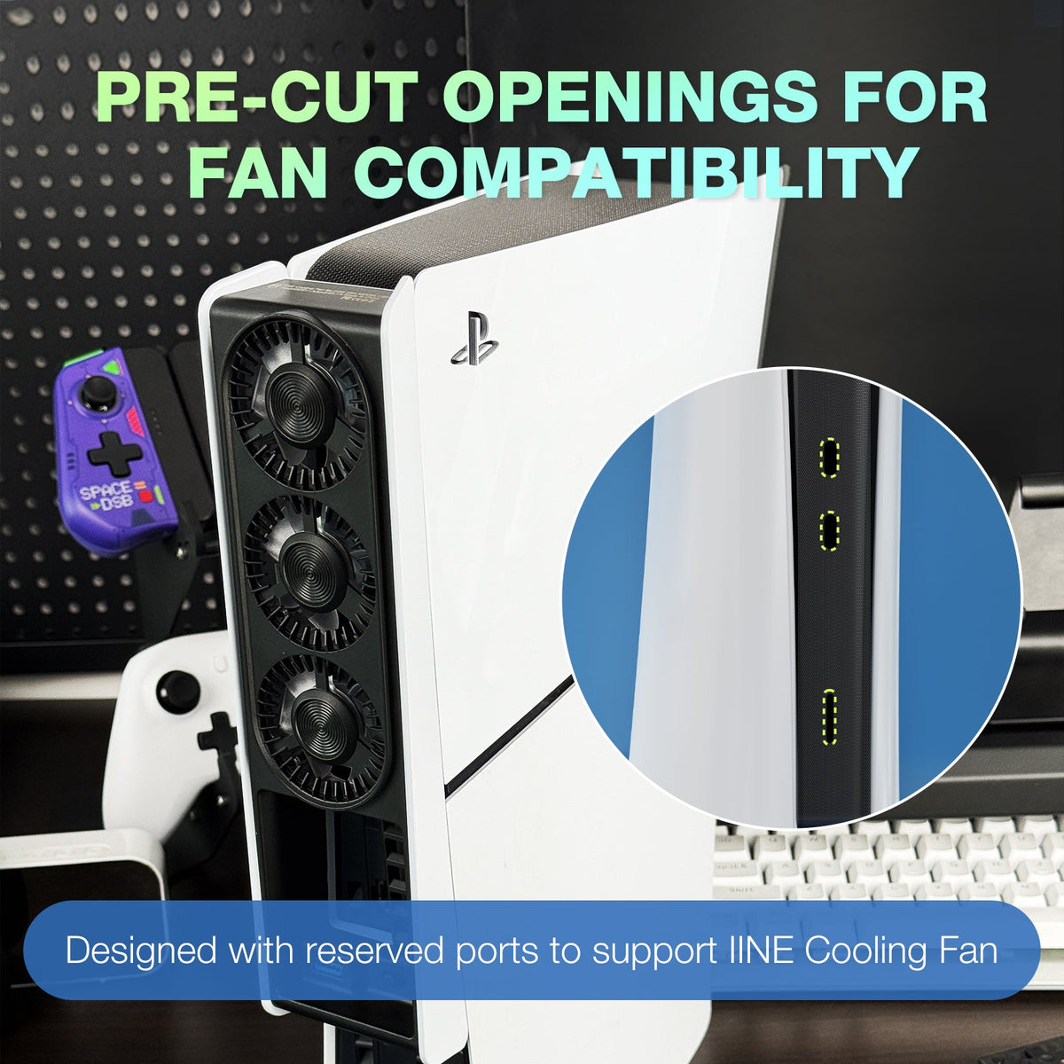 IINE Dust Filter for PS5 Pro (L1124)