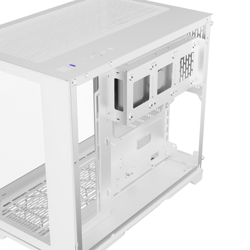 Coolman Spectra M-ATX/ITX PC Case with Customizable LCD Screen Display