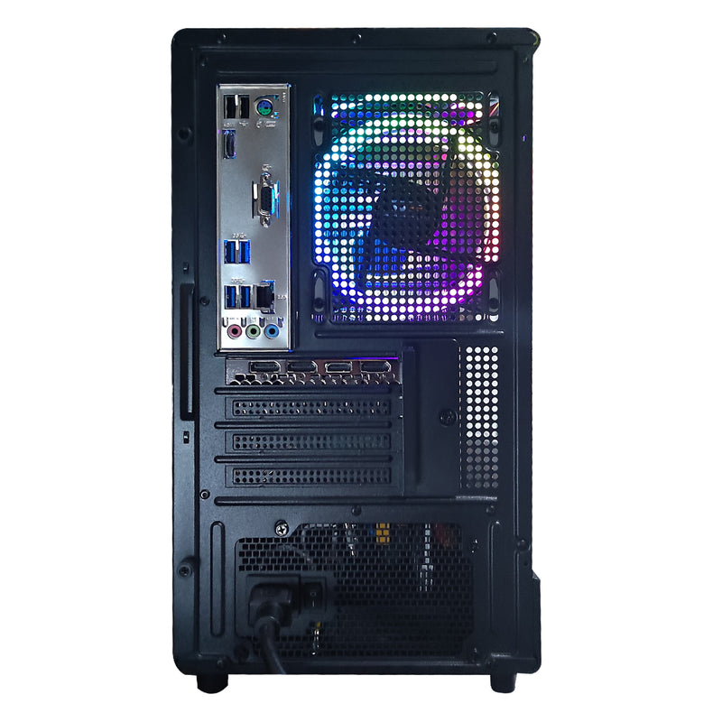 Alpha DB330M Black Desktop Gaming PC | Intel i5 12400F | 16GB RAM | 512GB SSD | RTX 4060 | Windows 11 Pro