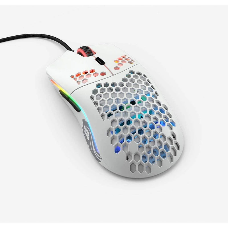 Glorious Model O RGB Gaming Mouse (Matte White)