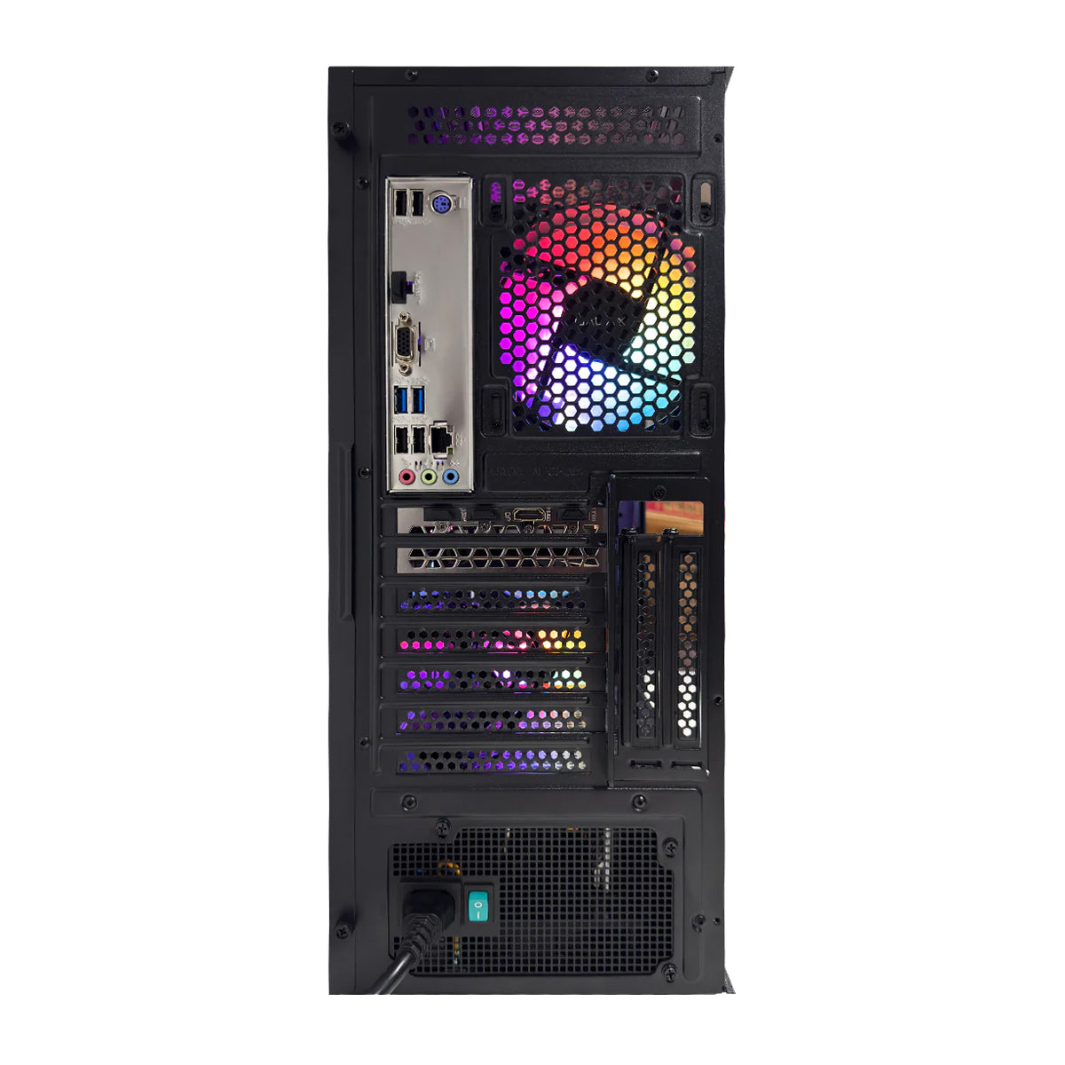 Alpha Revolution-05 Black Desktop Gaming PC | AMD Ryzen 5 5500 | 16GB (2x8GB) RAM | 512GB SSD | RTX 3050 | Windows 11 Pro