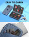 Transnovo 24-in-1 Game Card Storage Case for Nintendo Switch 2 (Transparent Black) (NS2-CC01)