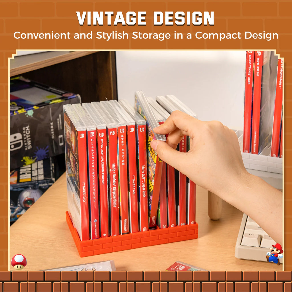 IINE Game Card Storage Rack for Nintendo Switch