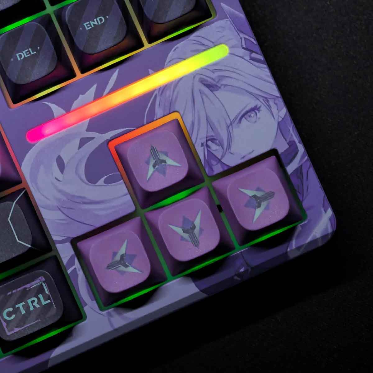 VXE V87 Pro Gasket RGB Mechanical Keyboard Anya Switch (Athena) | DataBlitz