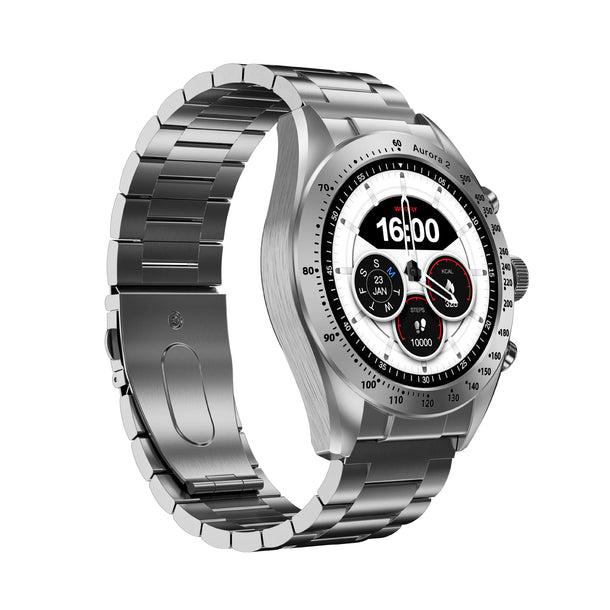 Weofly Aurora 2 Smartwatch (Black. Silver) (WFAU227BL, WFAU227SL)