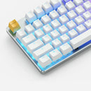 Glorious PC Gaming Race Modular Mechanical Keyboard GMMK Full Size (Brown Switches) (White)