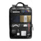 Tomtoc Navigator-T71 15.6" 24L Premium Urban Laptop Backpack (Black) (T71M2D1) 