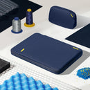 Tomtoc Defender-A13 Laptop Sleeve Kit For 13-Inch New Macbook (Navy Blue) (A13C2BV)