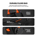 Tomtoc GameOn-G49 Sling Bag for Nintendo Switch 2 (Red, Black, Gray)