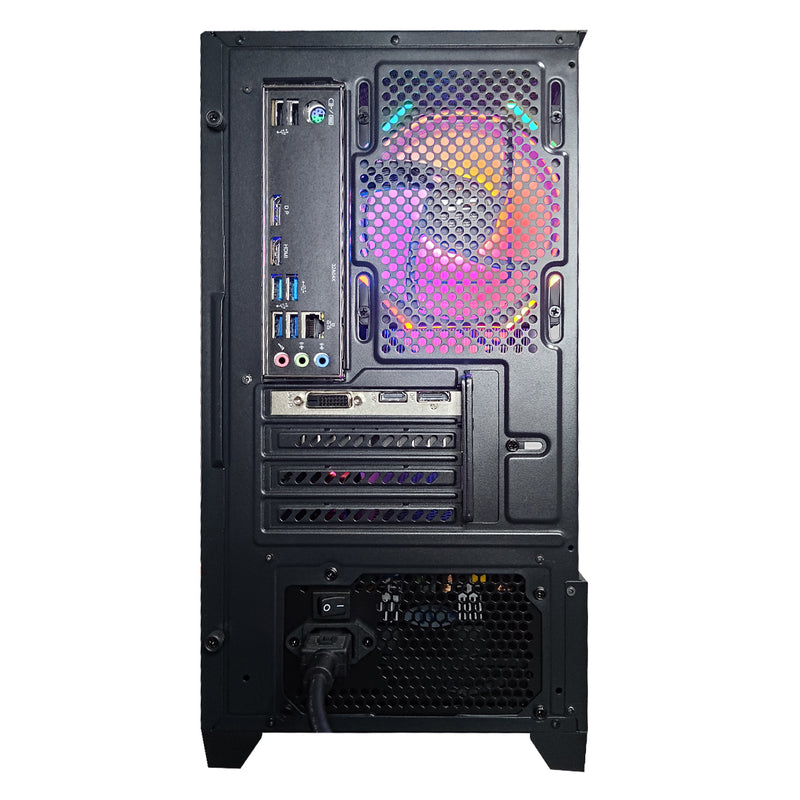Alpha Eris V2 Black Desktop Gaming PC | Intel i5 12400F | 16GB RAM | 512GB SSD | RTX 3050 | Windows 11 Pro