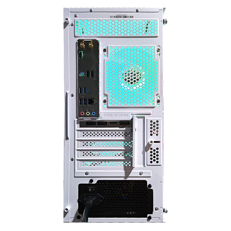 Alpha Gamma C50 White Desktop Gaming PC | DataBlitz