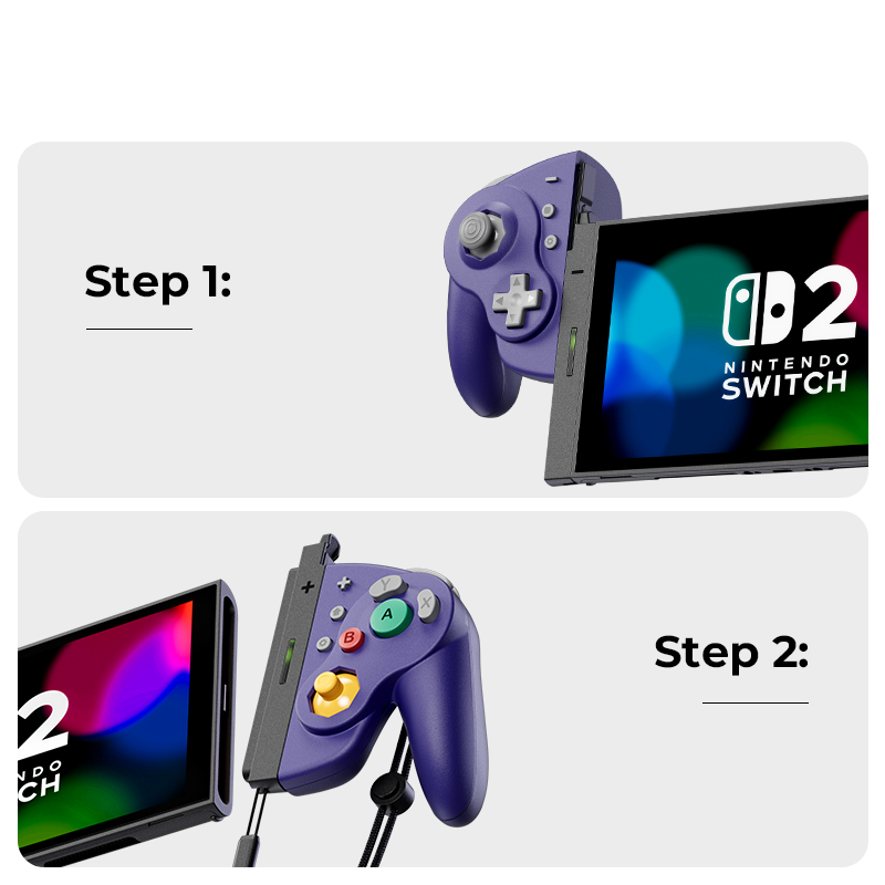 NYXI Switch 2 Joy Con Adapter (Black) (NA05)