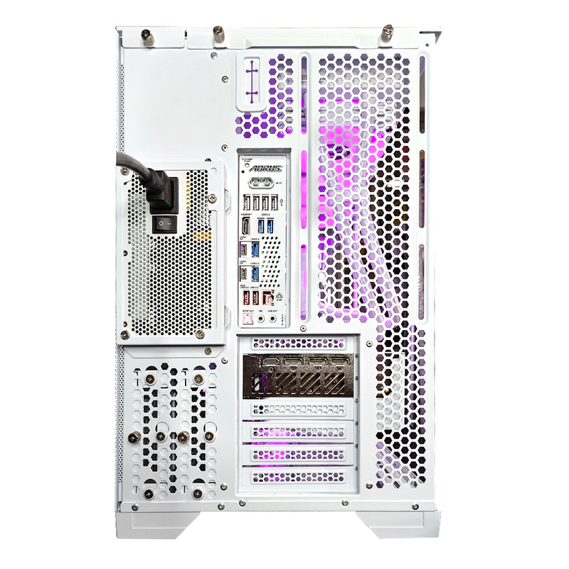 Ultra O11 Vision White Desktop Gaming PC | AMD Ryzen 9 9900X | 64 GB RAM | 2 TB SSD | RTX 4080 Super | Windows 11 Pro