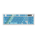 Ajazz AK980 V2 Pro RGB Tri-Mode Mechanical Keyboard (Gradient Blue Transparent) (Lichee Switch)