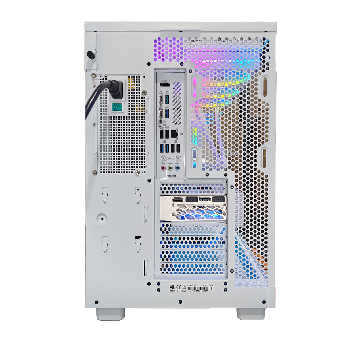 Ultra H6 Flow White Desktop Gaming PC