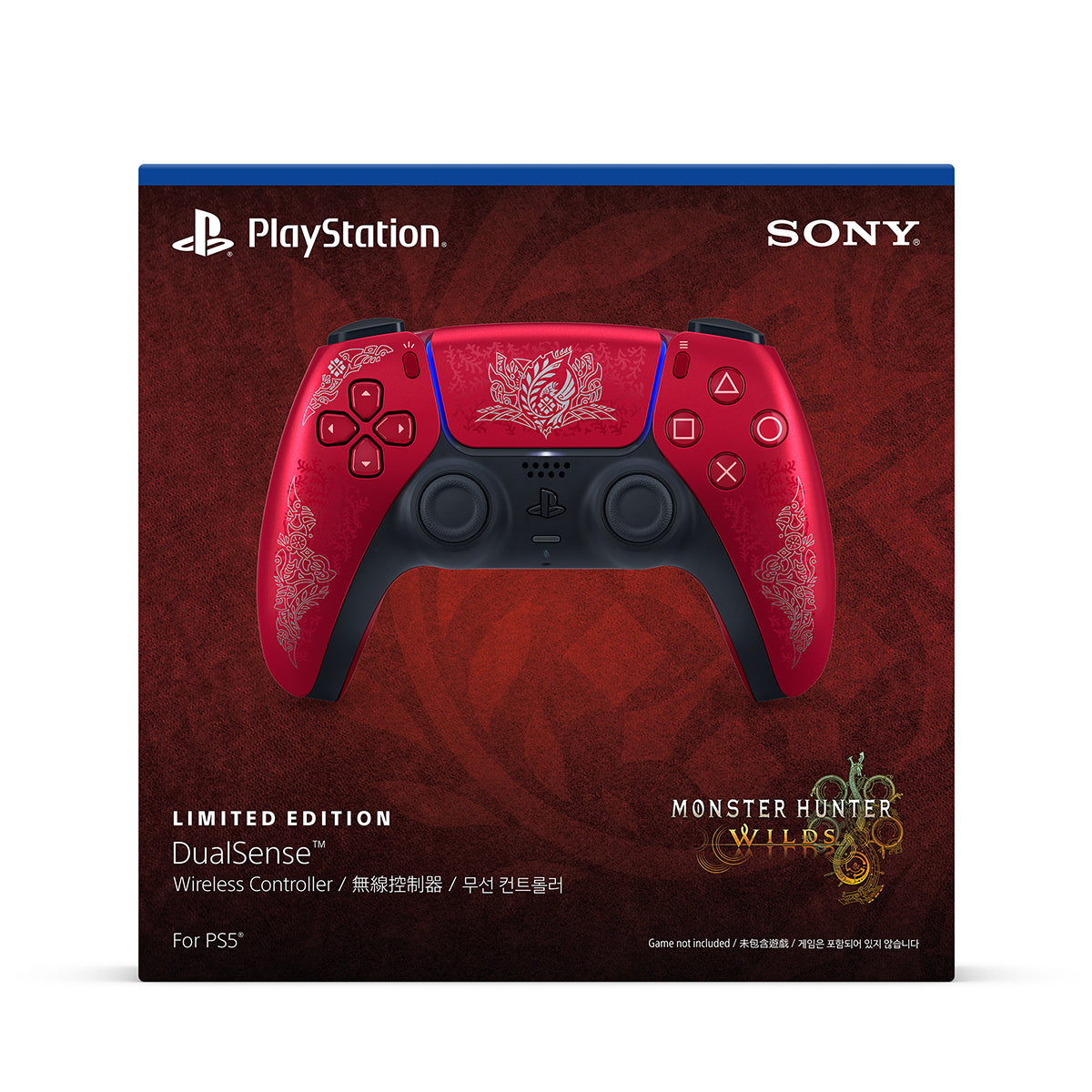 PS5 Dualsense Wireless Controller Monster Hunter Wilds Limited Edition (Asian) (CFI-ZCT1G Z5)
