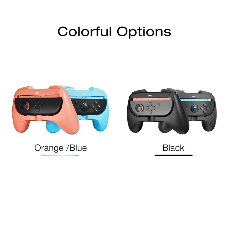 IINE Controller Grip 2-Piece Set for Nintendo Switch 2
