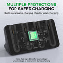 IINE 4-in-1 Charging Dock for Nintendo Switch 2 (Black) (L1102)