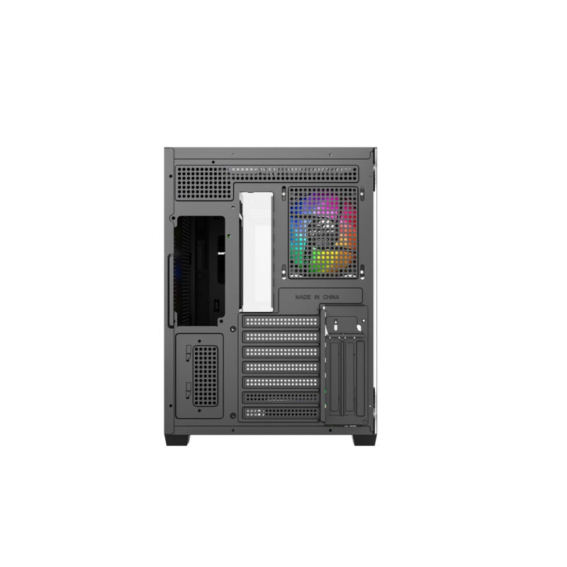 XYZ Tesseract X 50 ATX PC Case with 6 Pre-Installed 120mm ARGB Fans 