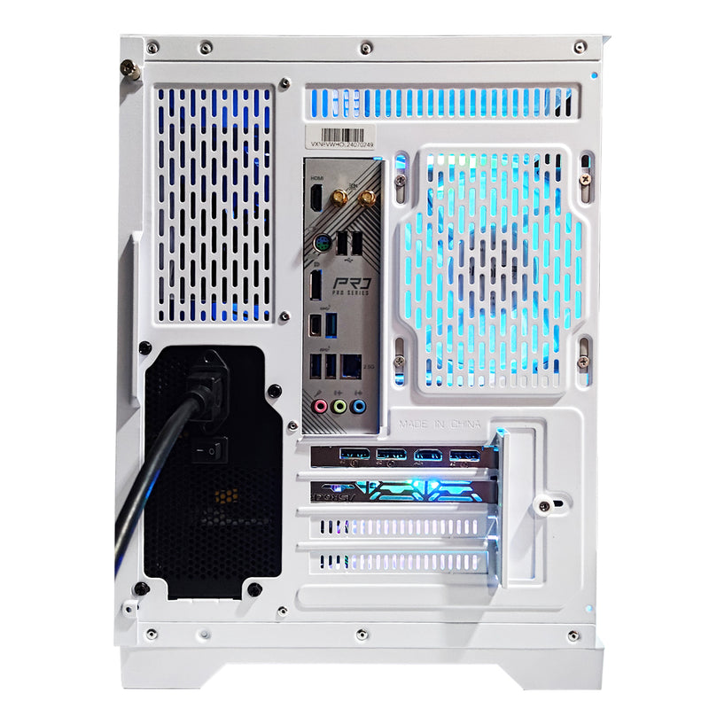 Sigma VXN EVO White Gaming PC | Intel i5 14400F | 16GB RAM | 1TB SSD | RX 7600 XT | Windows 11 Pro