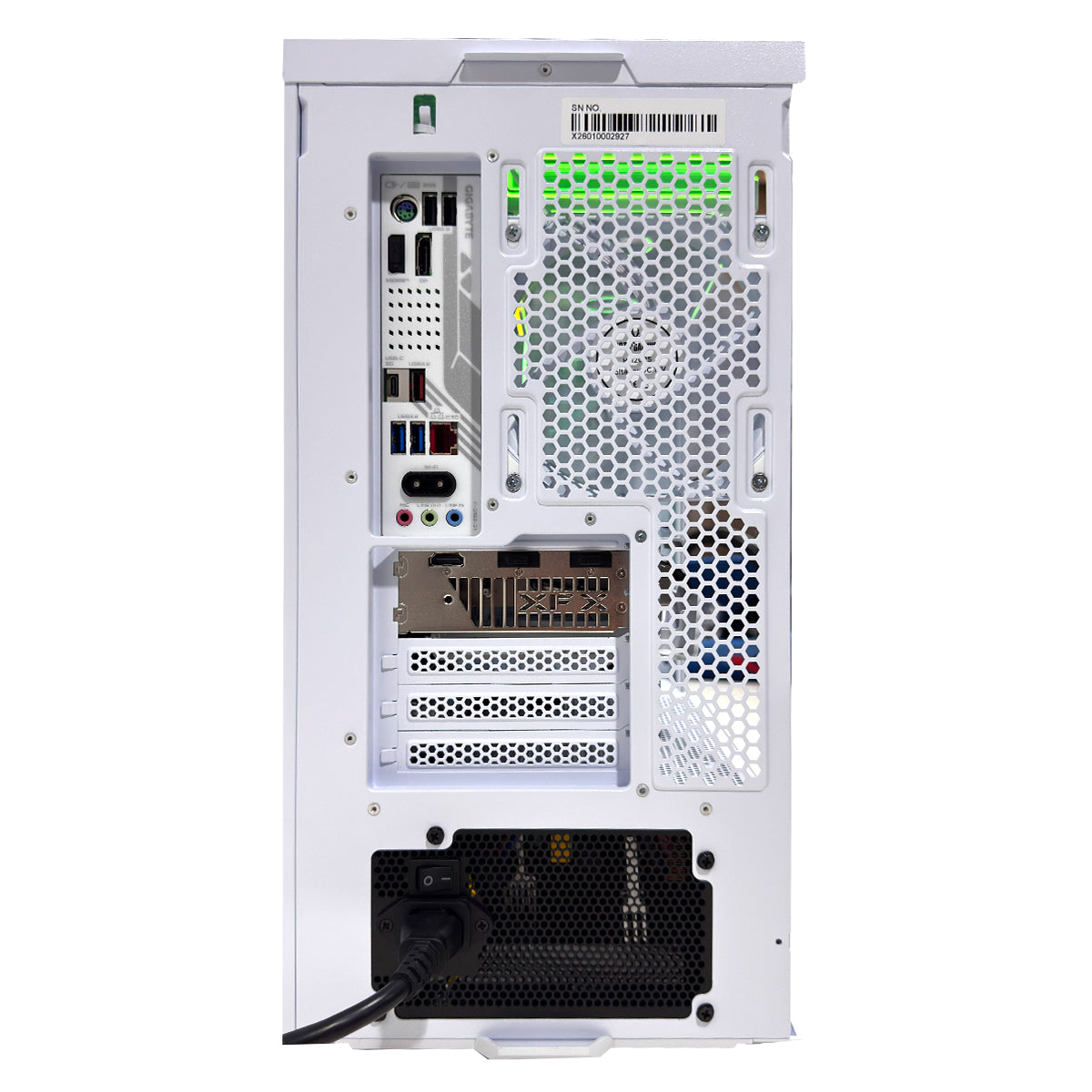 Sophos Alloy Silver White Desktop Gaming PC
