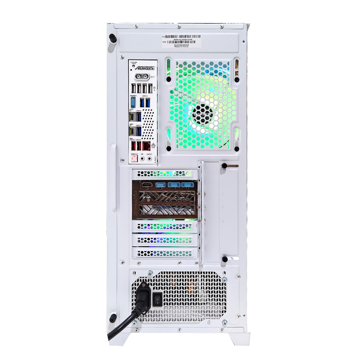 Ultra C301 V2 White Desktop Gaming PC