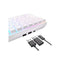 ROYAL KLUDGE RK96 Tri-Mode RGB 96 Keys Hot Swappable Mechanical Keyboard White