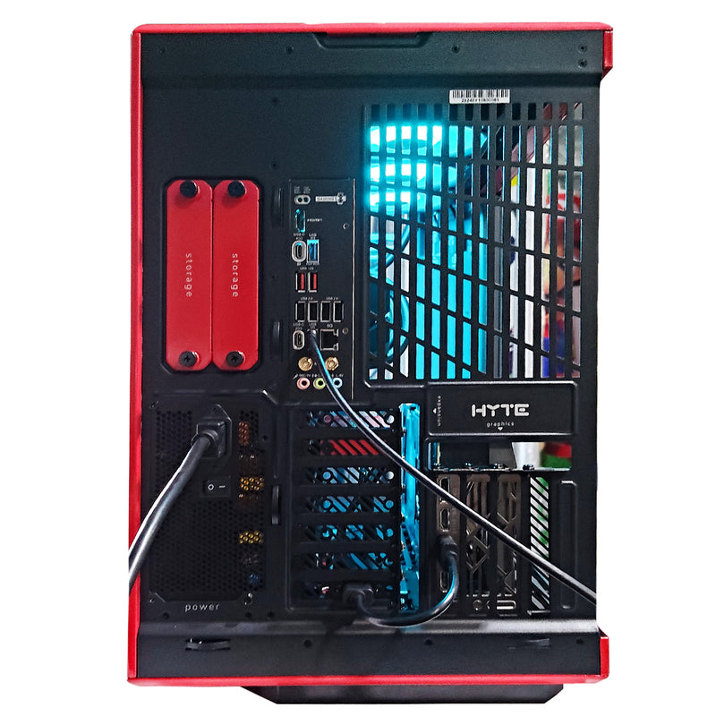 Ultra Y70 Black Cherry Desktop Gaming PC | AMD Ryzen 9 9900X | 64GB RAM | 2TB SSD | RTX 4080 | Windows 11 Pro