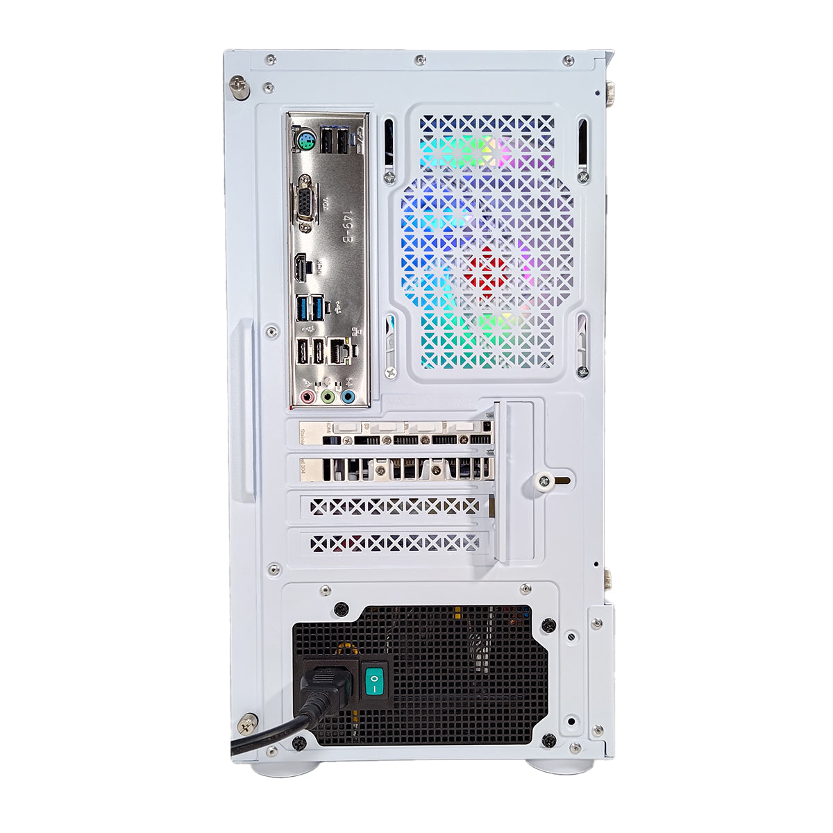 Alpha Reyna White Desktop Gaming PC