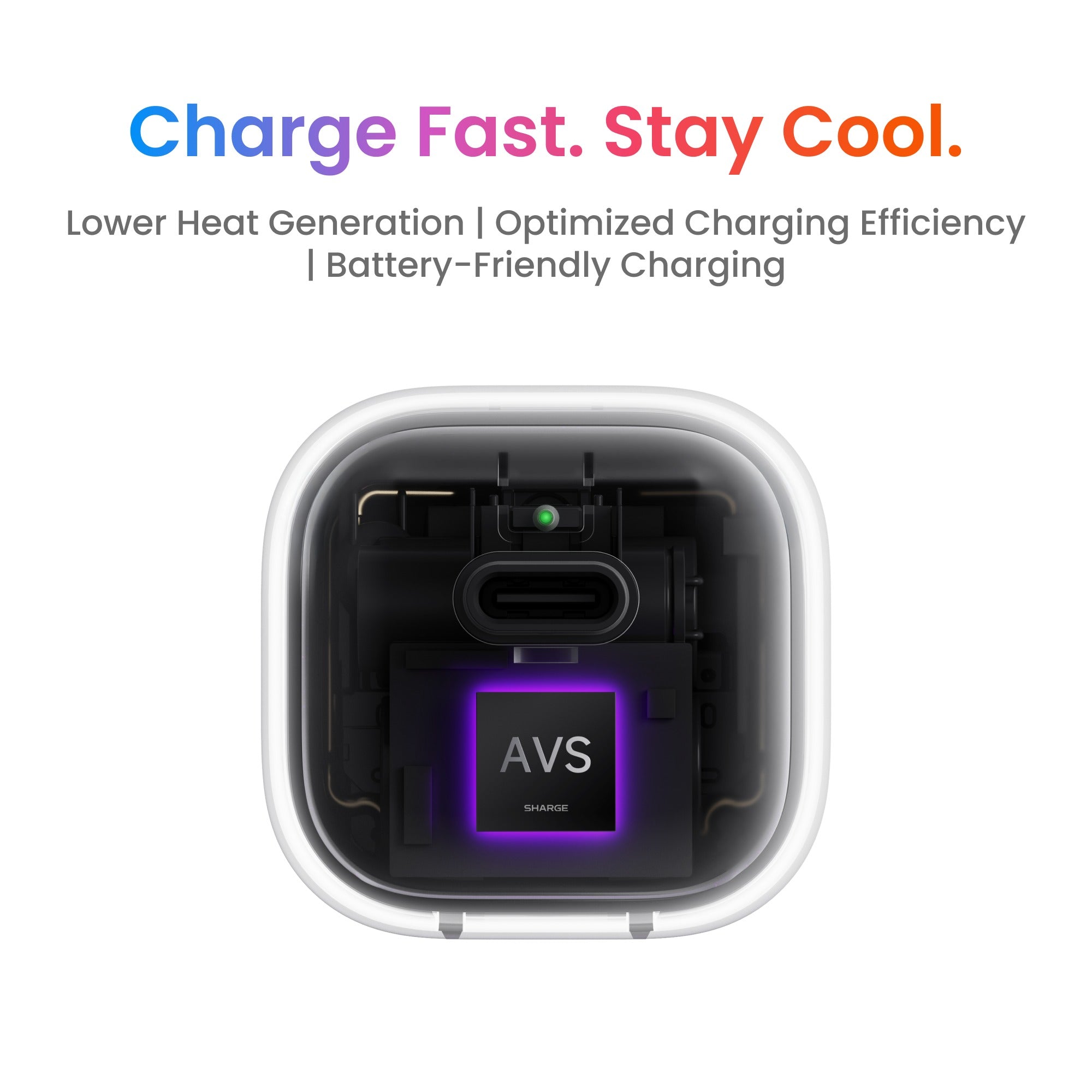 Sharge Air Charger 40W (White) (S8U)