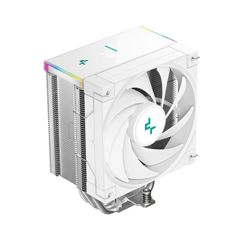 DeepCool AK500S Digital SE WH CPU Cooler with a Status Display (White) 
