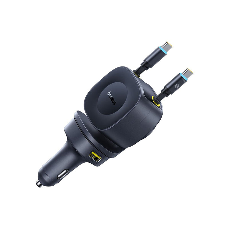 Baseus PrimeTrip VR2 Max Car Charger with Retractable Cable 