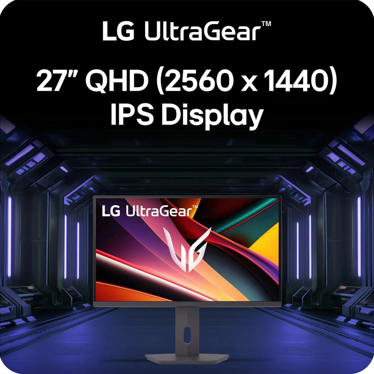 LG UltraGear 27G610A-B 27" QHD (2560x1440) 200Hz 1ms IPS Gaming Monito