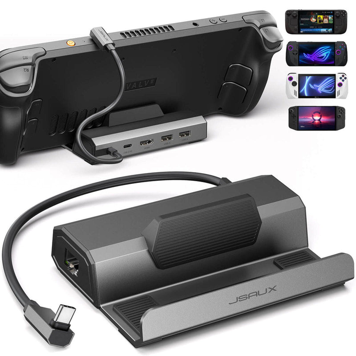JSAUX USB-C 5-in-1 Docking Station