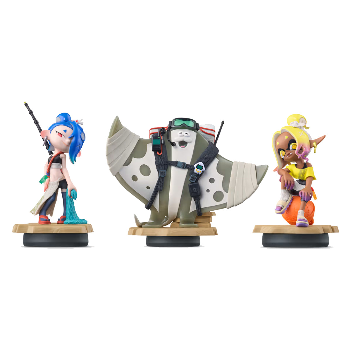 Nintendo Amiibo Splatoon Raiders (Shiver, Big Man & Frye) (JPN)