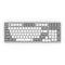 Redragon BK-7114WG Scissor Mechanism Slim Wireless 96% Keyboard (White/Grey)
