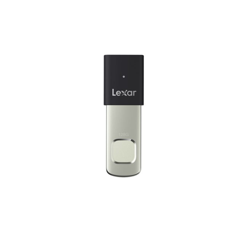Lexar JumpDrive Fingerprint F35 PRO 128GB USB 3.2 Gen 1 Type-A 400MB/s Read Flash Drive (LJDF35P128G-RNBNG)