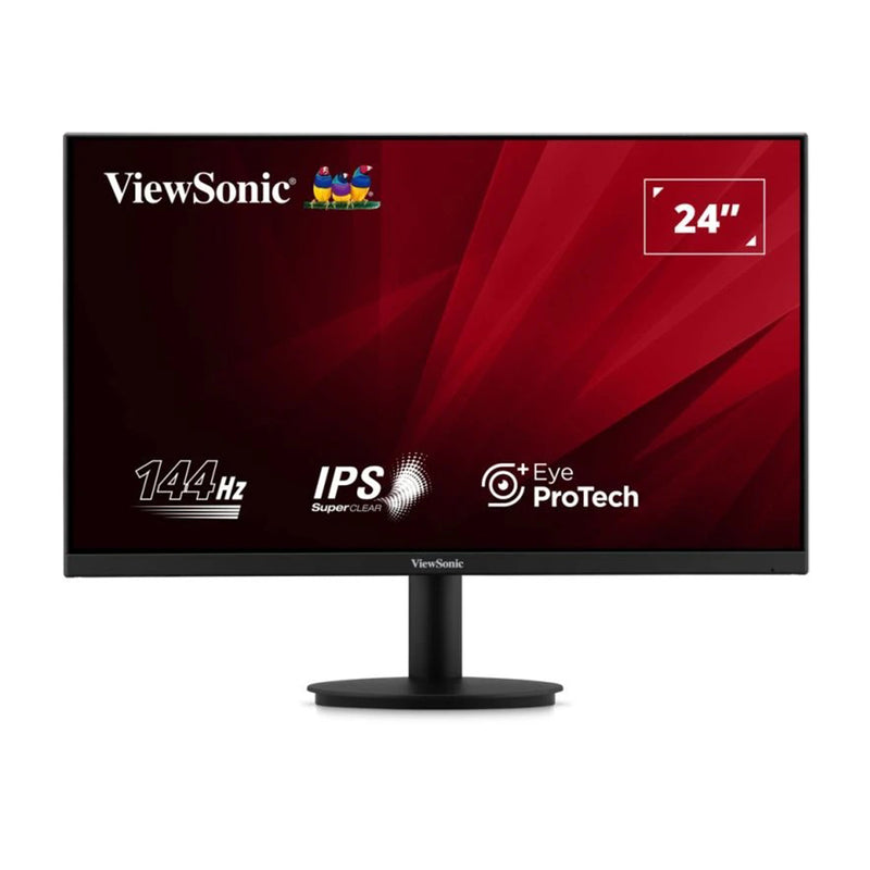 ViewSonic VA24G1-H 24" FHD (1920x1080) 144Hz IPS Monitor 1ms Response Time With Tilt Adjustment