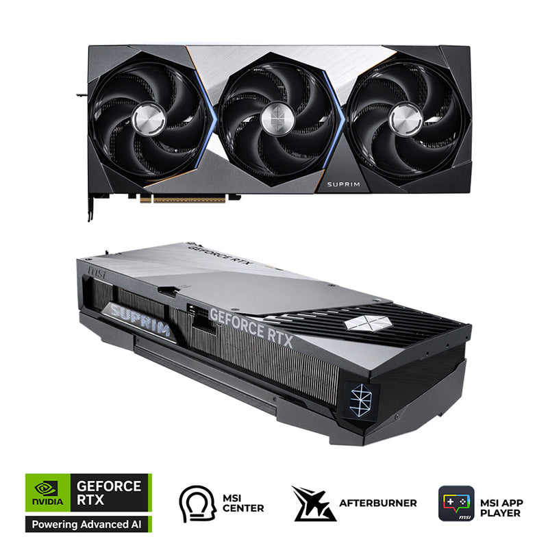 MSI GeForce RTX 5090 32GB GDDR7 Suprim SOC Graphics Card