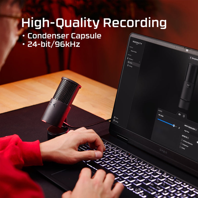 HyperX Solocast 2 Gaming USB Condenser Microphone (AR0A0AA)