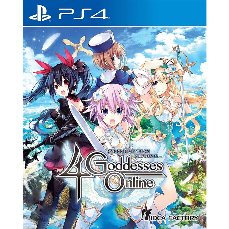 PS4 CYBERDIMENSION NEPTUNIA 4 GODDESSES ONLINE ALL